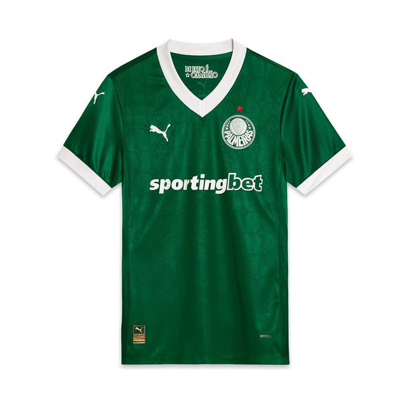 Camisa Palmeiras Puma I 25/26 Jogador - Fictor