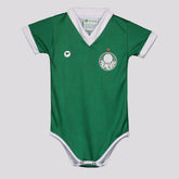 Body Palmeiras Premium Verde e Branco