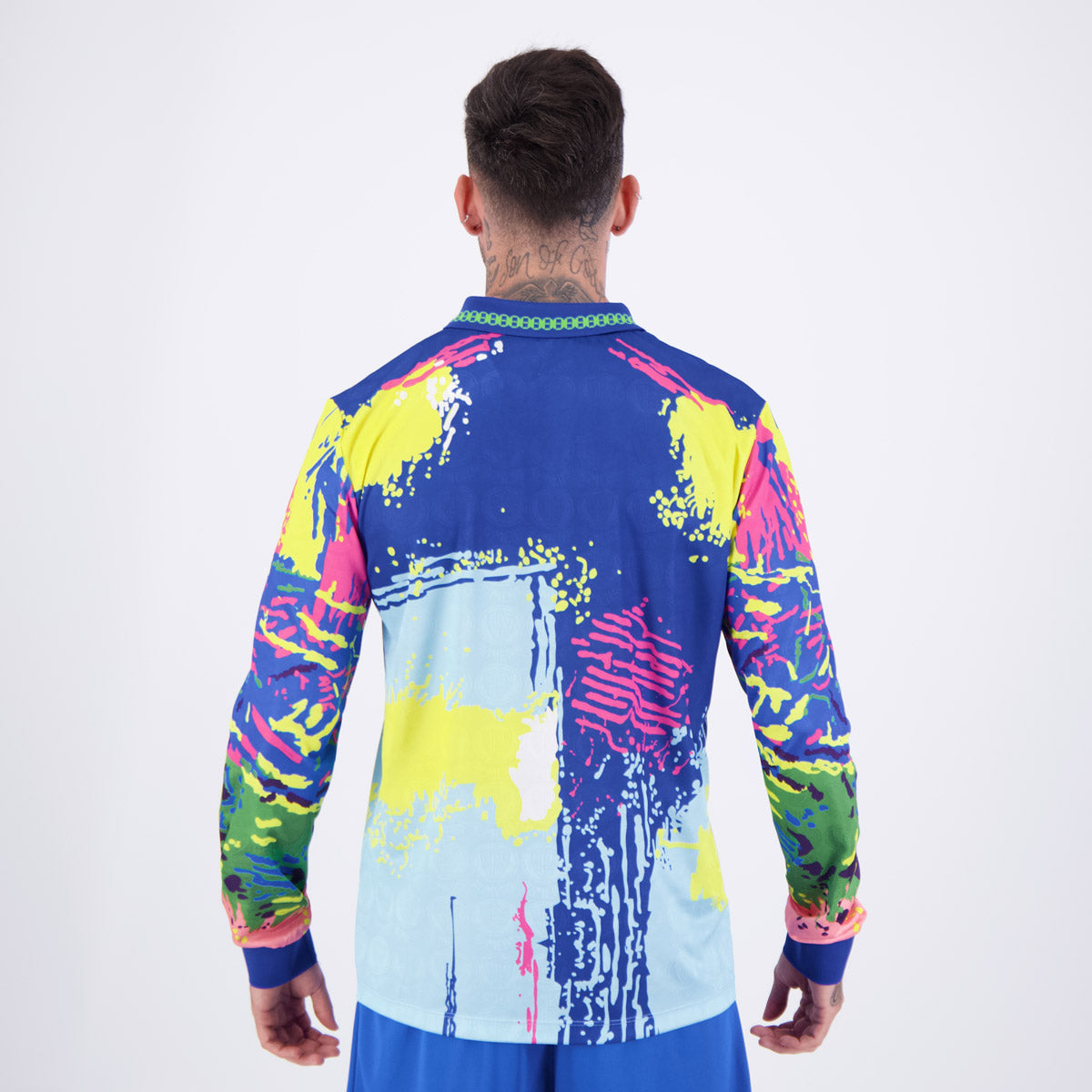 Camisa Palmeiras Goleiro Retrô 1993 Azul