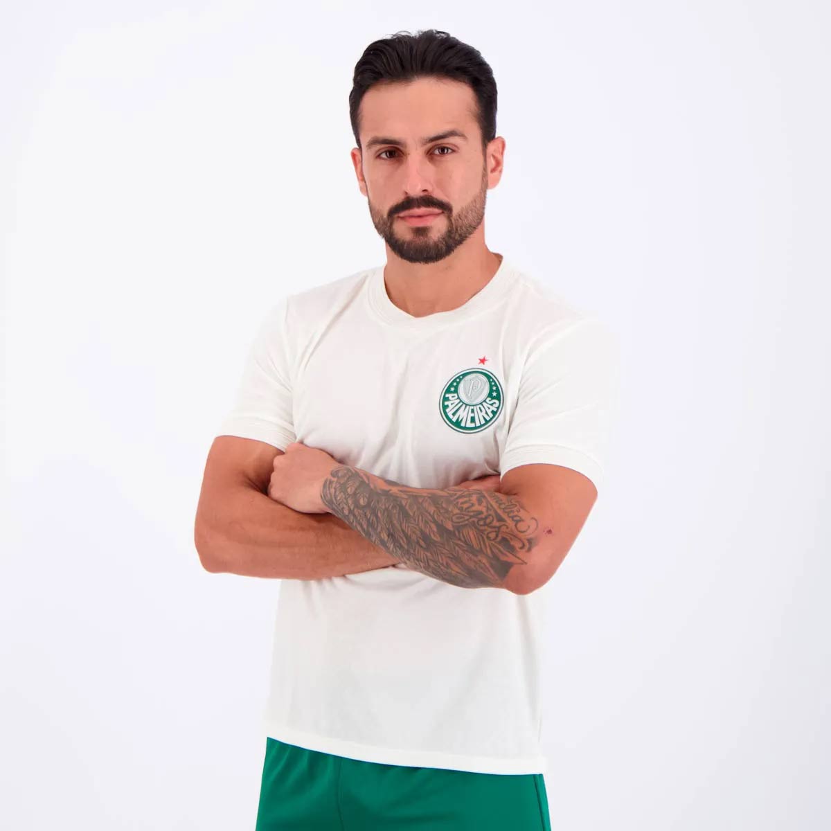 Camisa Palmeiras Home II Off White 9 Vitor Roque