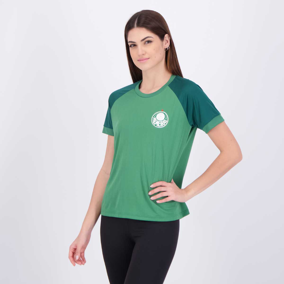 Camisa Palmeiras Line Feminina Verde