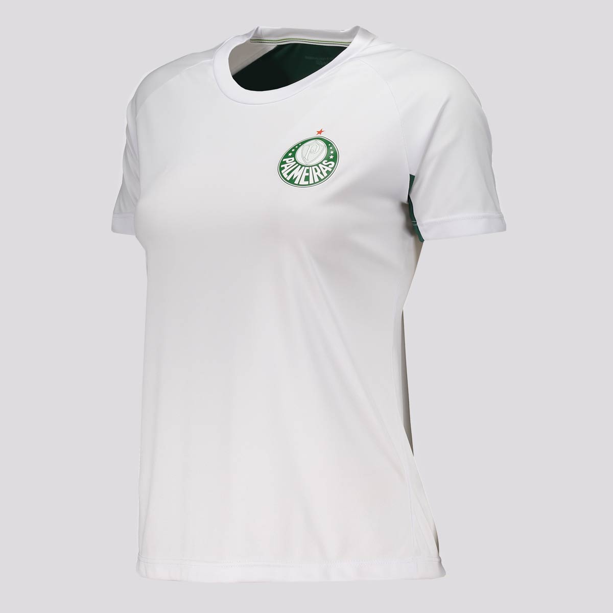 Camisa Palmeiras Player II Feminina Branca e Verde
