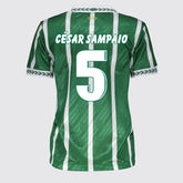 Camisa Palmeiras Retrô 1994 Feminina Verde 5 César Sampaio