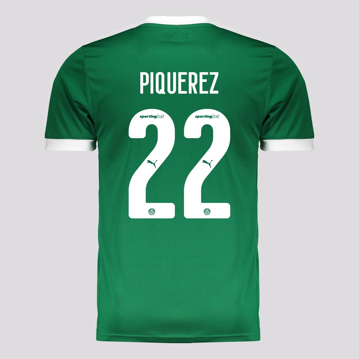 Camisa Puma Palmeiras I 2025 22 Piquerez