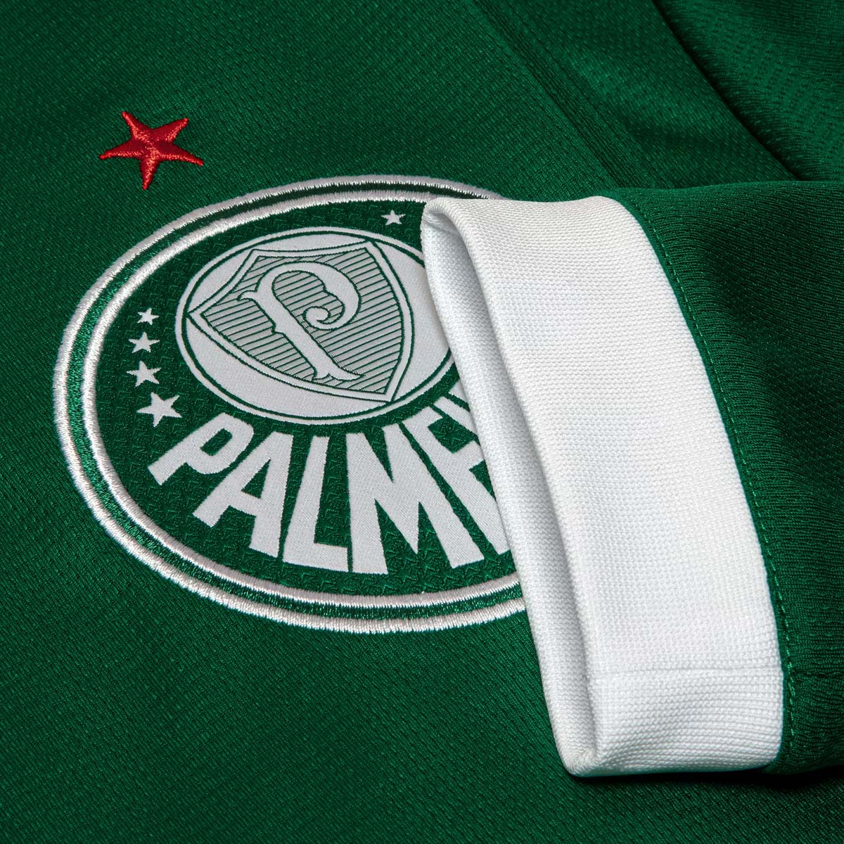 Camisa Puma Palmeiras I 2025 Manga Longa