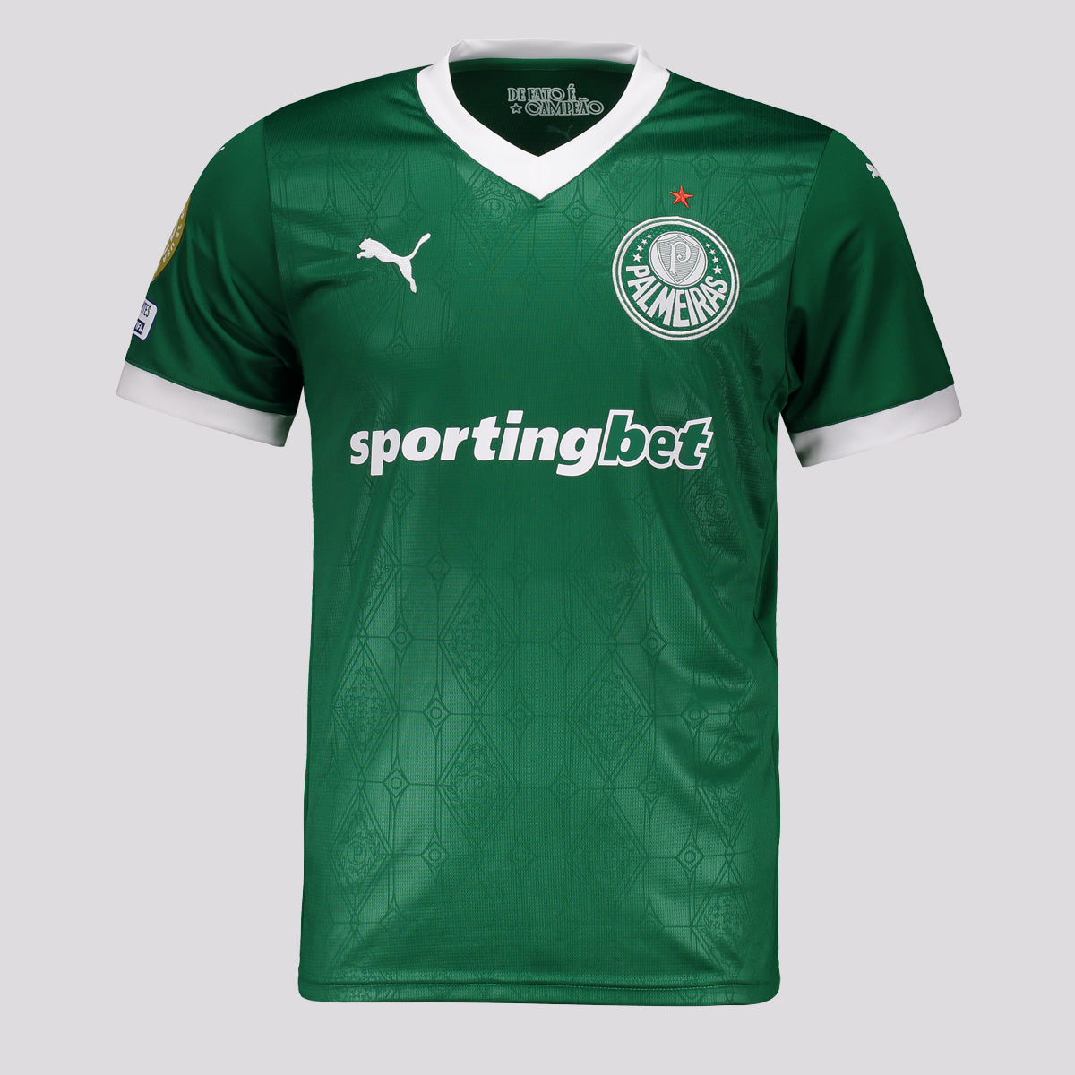 Camisa Puma Palmeiras I 2025 Patch Mundial de Clubes