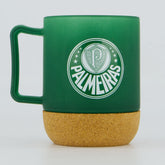 Caneca Palmeiras Vidro Porta Copos Rolha