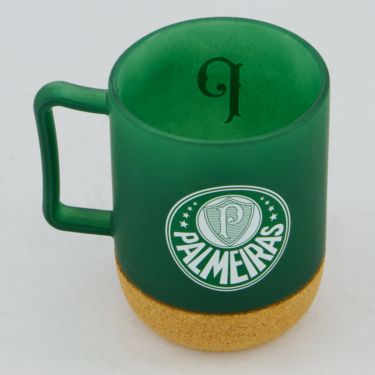 Caneca Palmeiras Vidro Porta Copos Rolha