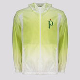 Jaqueta Palmeiras Corta Vento Torcedor Branca e Verde