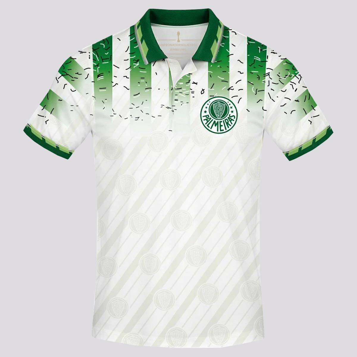 Polo Palmeiras Retrô 1996 Branca