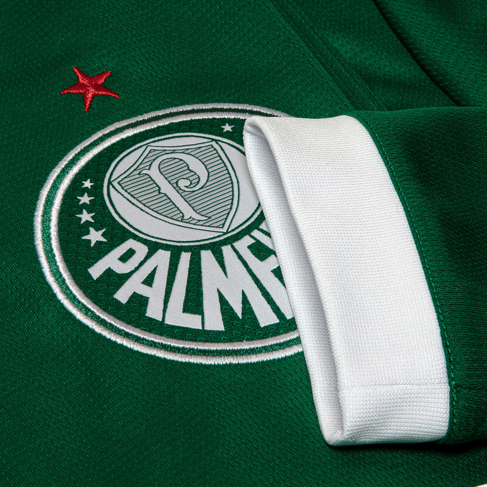 Camisa Palmeiras Puma I 25/26 Torcedor - Manga Longa