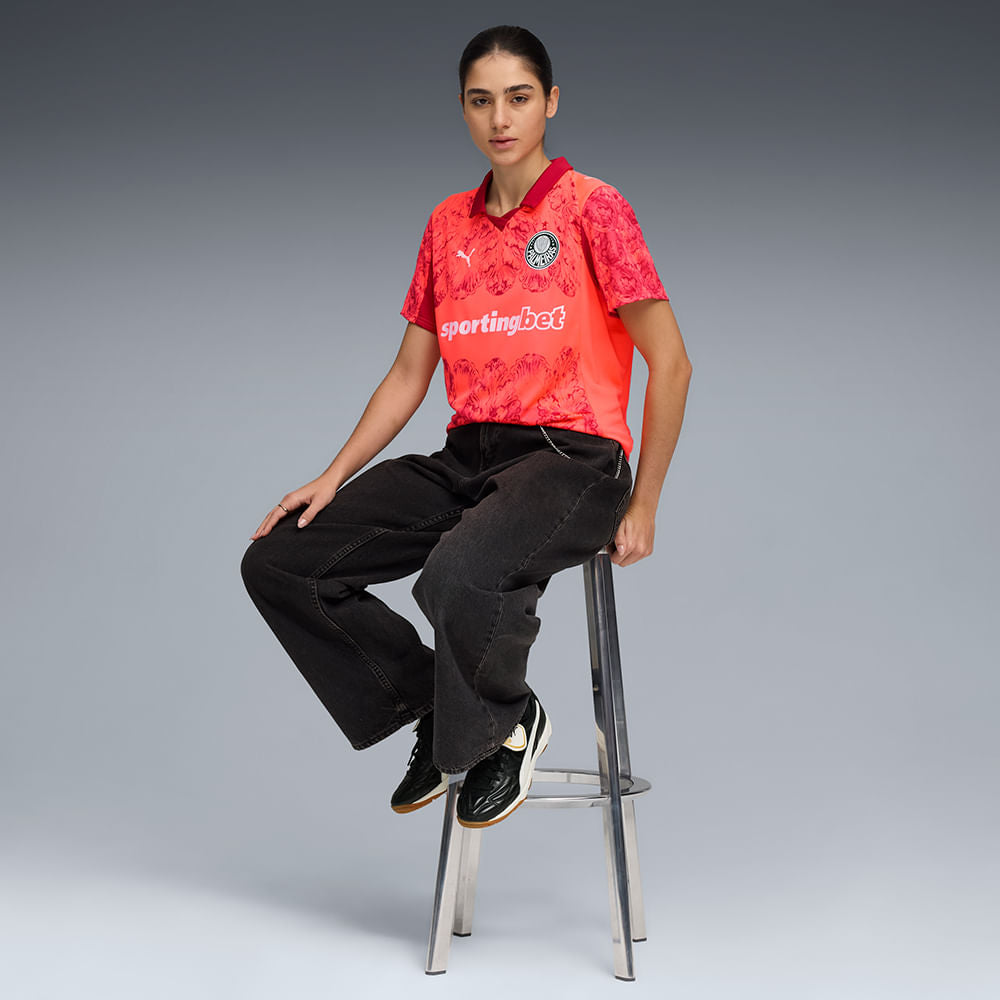 Camisa Palmeiras X Kidsuper Puma Torcedor Feminina 25/26