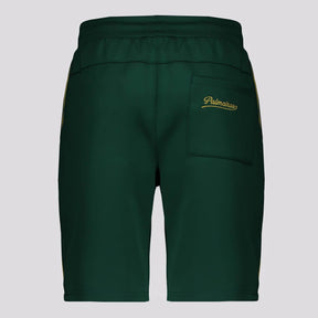 Bermuda Palmeiras Malha Golden Verde