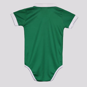 Body Palmeiras Premium Verde e Branco
