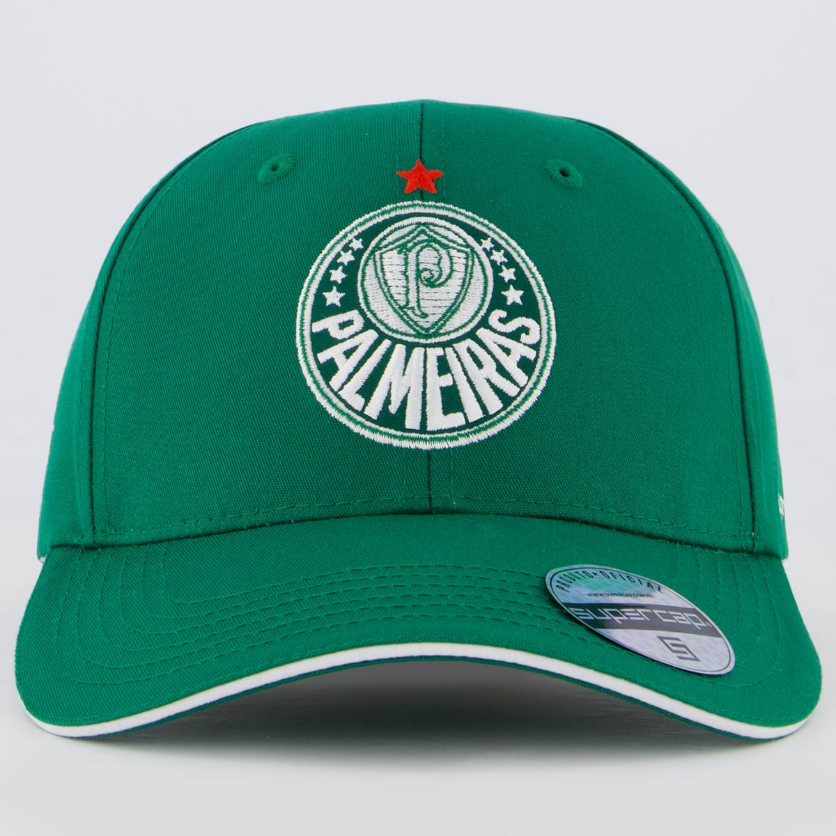 Boné Palmeiras Marcos 6 Gomos Verde