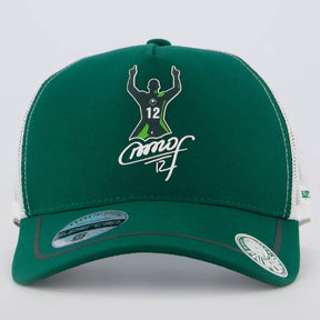 Boné Palmeiras Marcos Verde e Branco