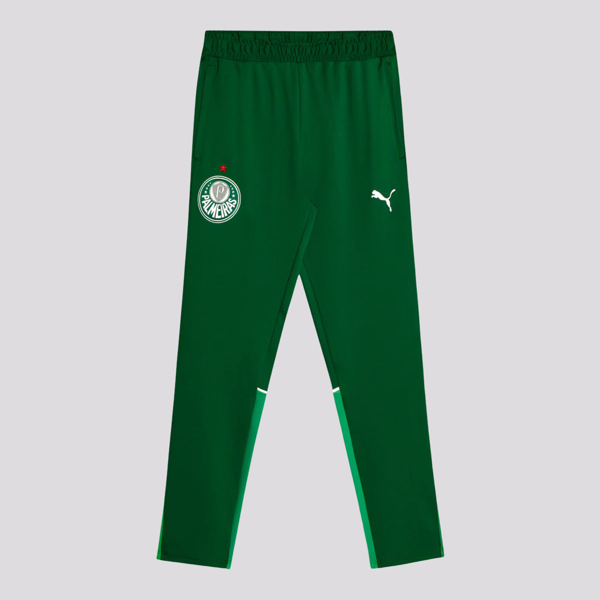 Calça Puma Palmeiras Escudo Casuals Verde