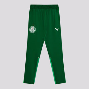 Calça Puma Palmeiras Escudo Casuals Verde
