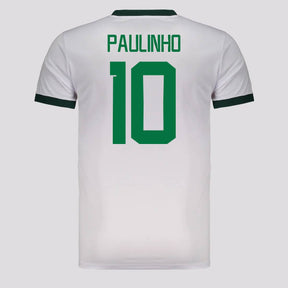 Camisa Palmeiras 1914 III Branca e Verde 10 Paulinho