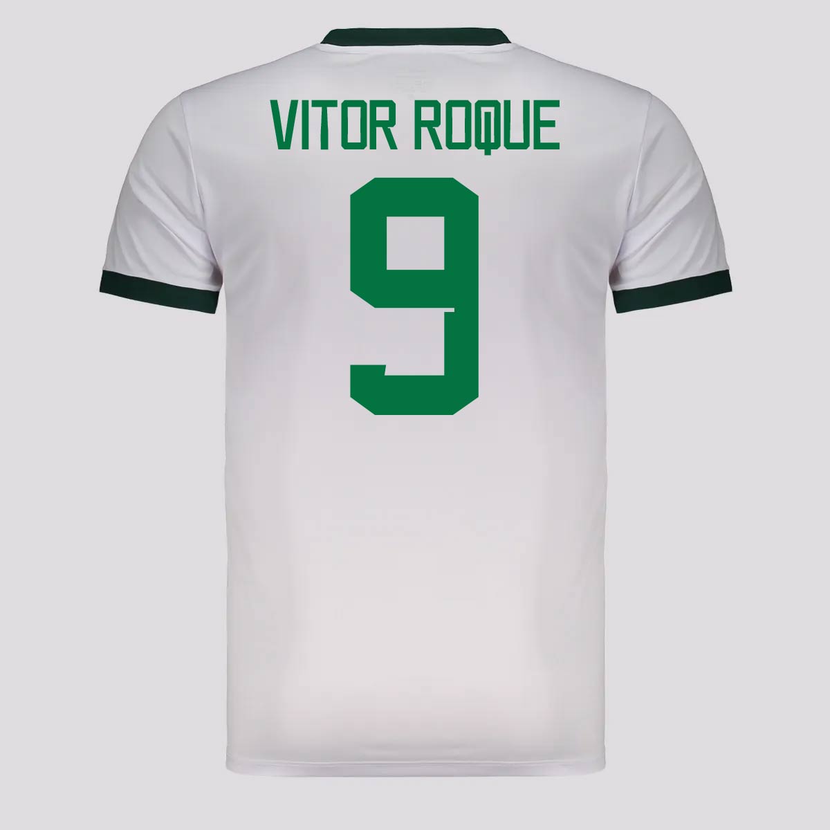 Camisa Palmeiras 1914 III Branca e Verde 9 Vitor Roque