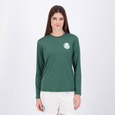 Camisa Palmeiras Brave II UV Manga Longa Feminina Verde