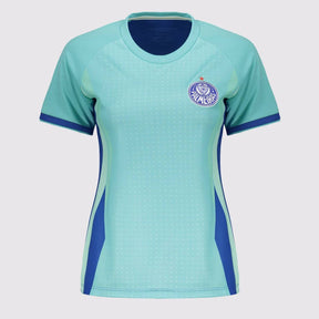 Camisa Palmeiras Goalkeeper II Feminina Verde e Azul 21 Weverton