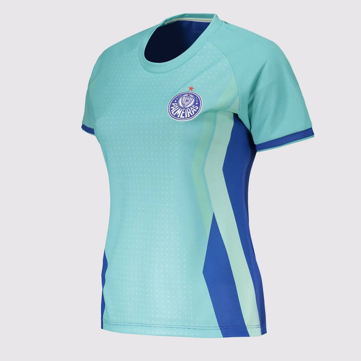 Camisa Palmeiras Goalkeeper II Feminina Verde e Azul 21 Weverton