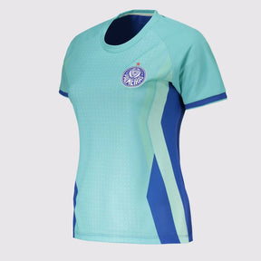 Camisa Palmeiras Goalkeeper II Feminina Verde e Azul 21 Weverton