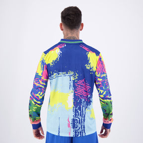 Camisa Palmeiras Goleiro Retrô 1993 Azul