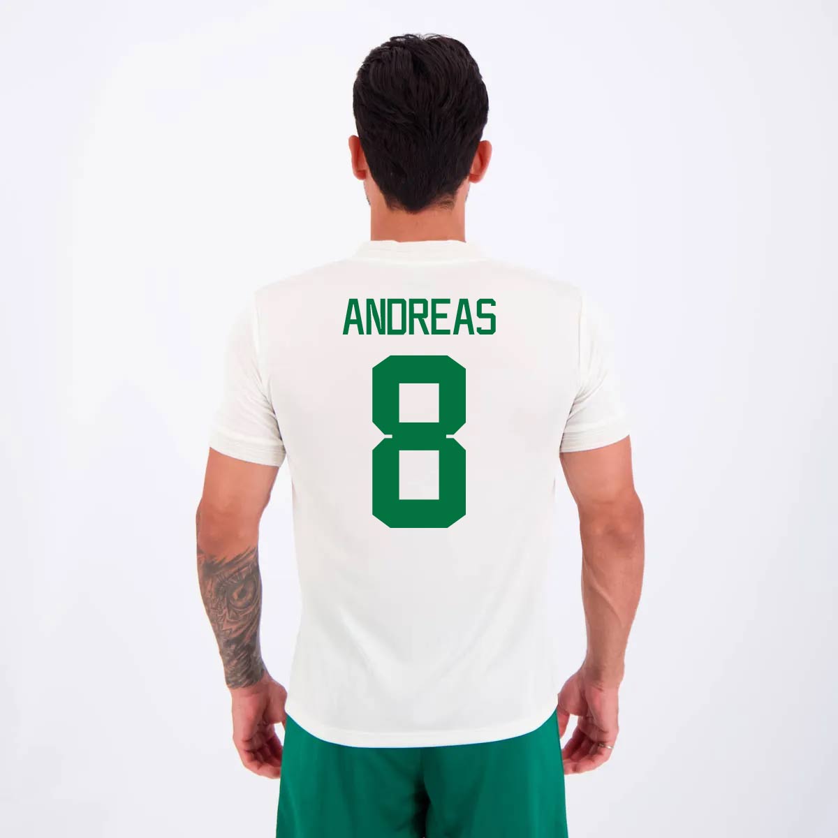 Camisa Palmeiras Home II Off White 8 Andreas Pereira