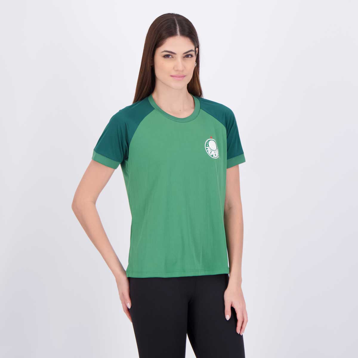 Camisa Palmeiras Line Feminina Verde