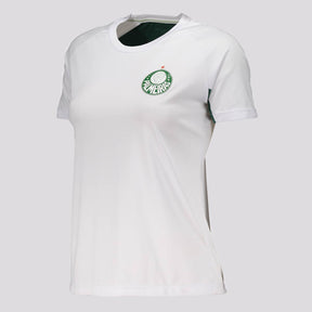Camisa Palmeiras Player II Feminina Branca e Verde