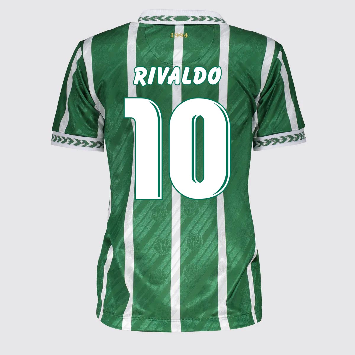Camisa Palmeiras Retrô 1994 Feminina Verde 10 Rivaldo