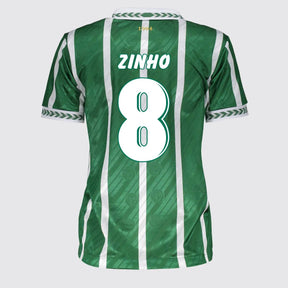 Camisa Palmeiras Retrô 1994 Feminina Verde 8 Zinho