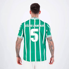 Camisa Palmeiras Retrô 1994 Verde 5 César Sampaio