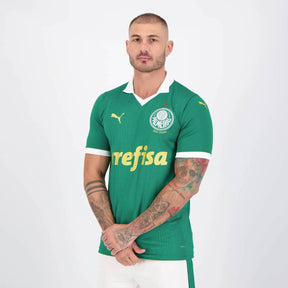 Camisa Puma Palmeiras I 2024 9 Vitor Roque