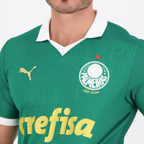 Camisa Puma Palmeiras I 2024 Jogador 9 Vitor Roque