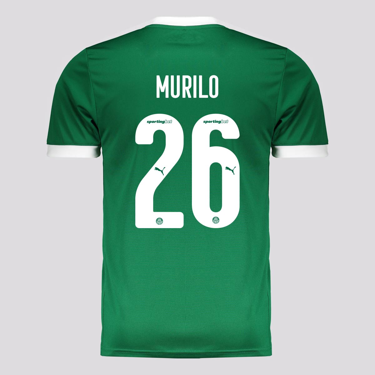 Camisa Puma Palmeiras I 2025 26 Murilo