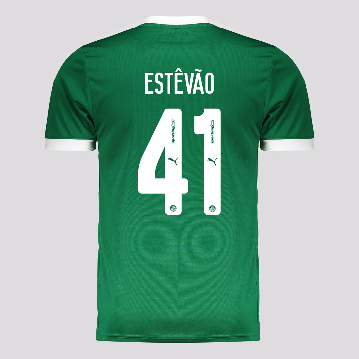 Camisa Puma Palmeiras I 2025 41 Estêvão