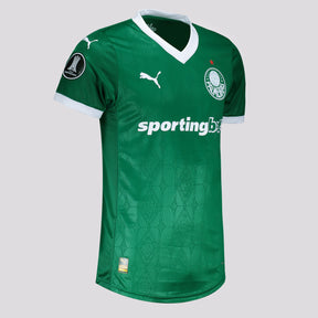 Camisa Puma Palmeiras I 2025 Jogador Patch Libertadores