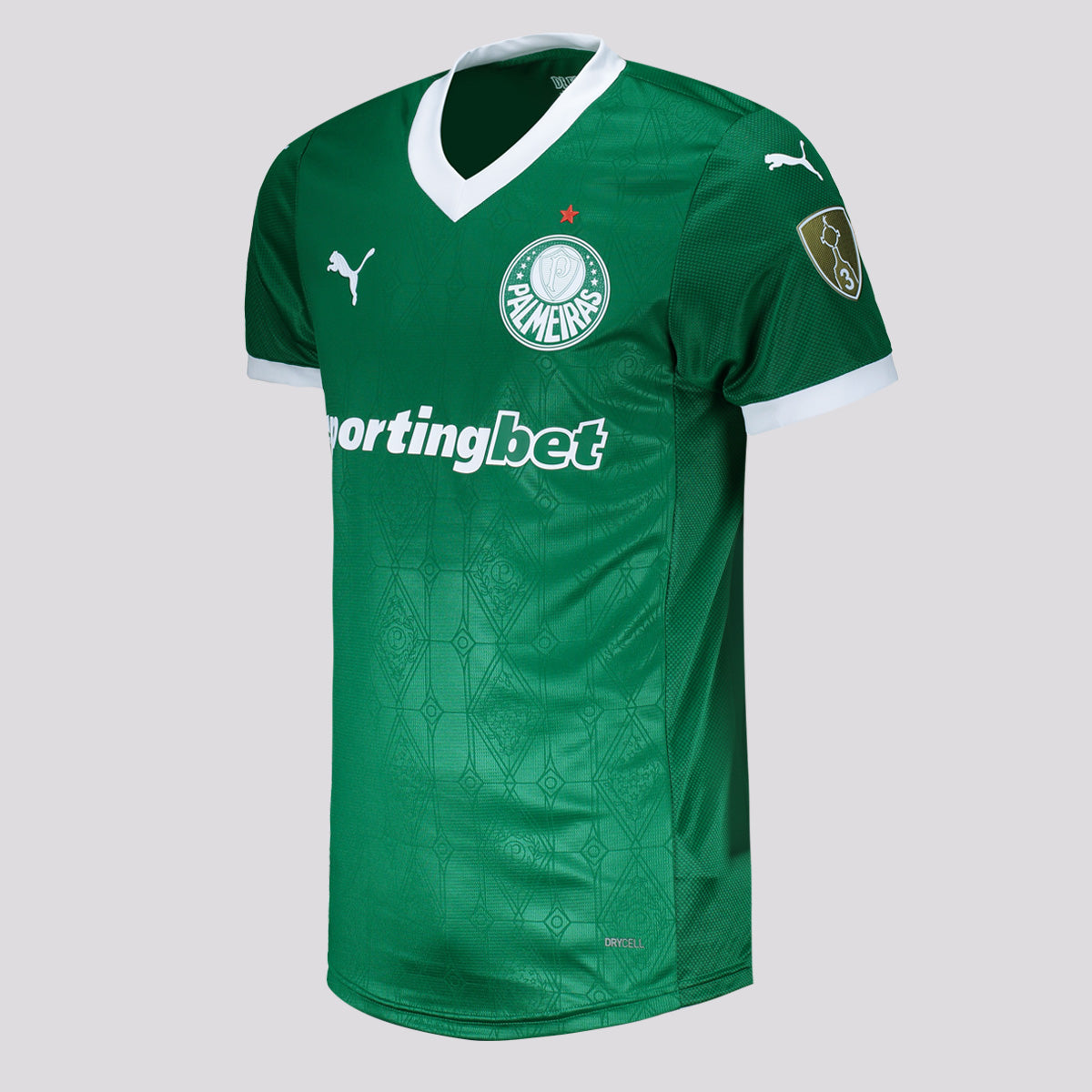 Camisa Puma Palmeiras I 2025 Jogador Patch Libertadores