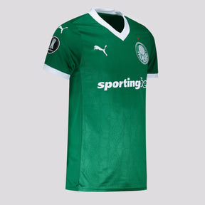 Camisa Puma Palmeiras I 2025 Patch Libertadores