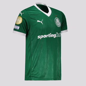 Camisa Puma Palmeiras I 2025 Patch Mundial de Clubes