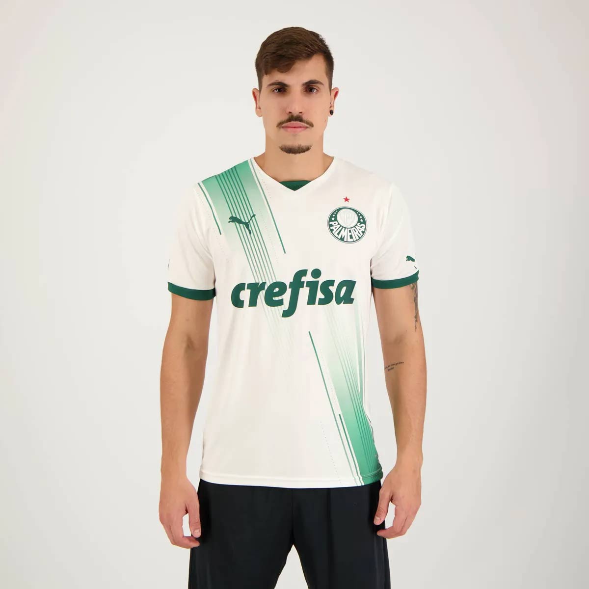 Camisa Puma Palmeiras II 2023 9 Vitor Roque