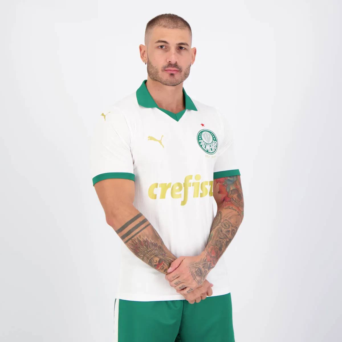 Camisa Puma Palmeiras II 2024 9 Vitor Roque