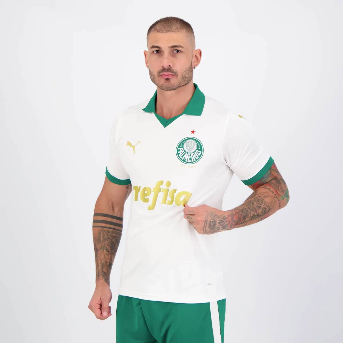 Camisa Puma Palmeiras II 2024 9 Vitor Roque