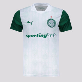 Camisa Puma Palmeiras II 2025 Patch Libertadores