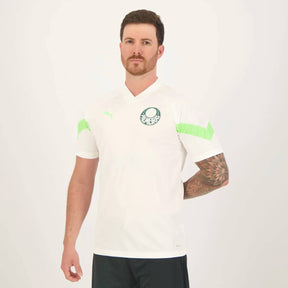Camisa Puma Palmeiras Treino 2023 Branca 23 R. Veiga