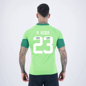 Camisa Puma Palmeiras Treino 2024 Verde 23 R. Veiga