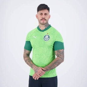 Camisa Puma Palmeiras Treino 2024 Verde 23 R. Veiga